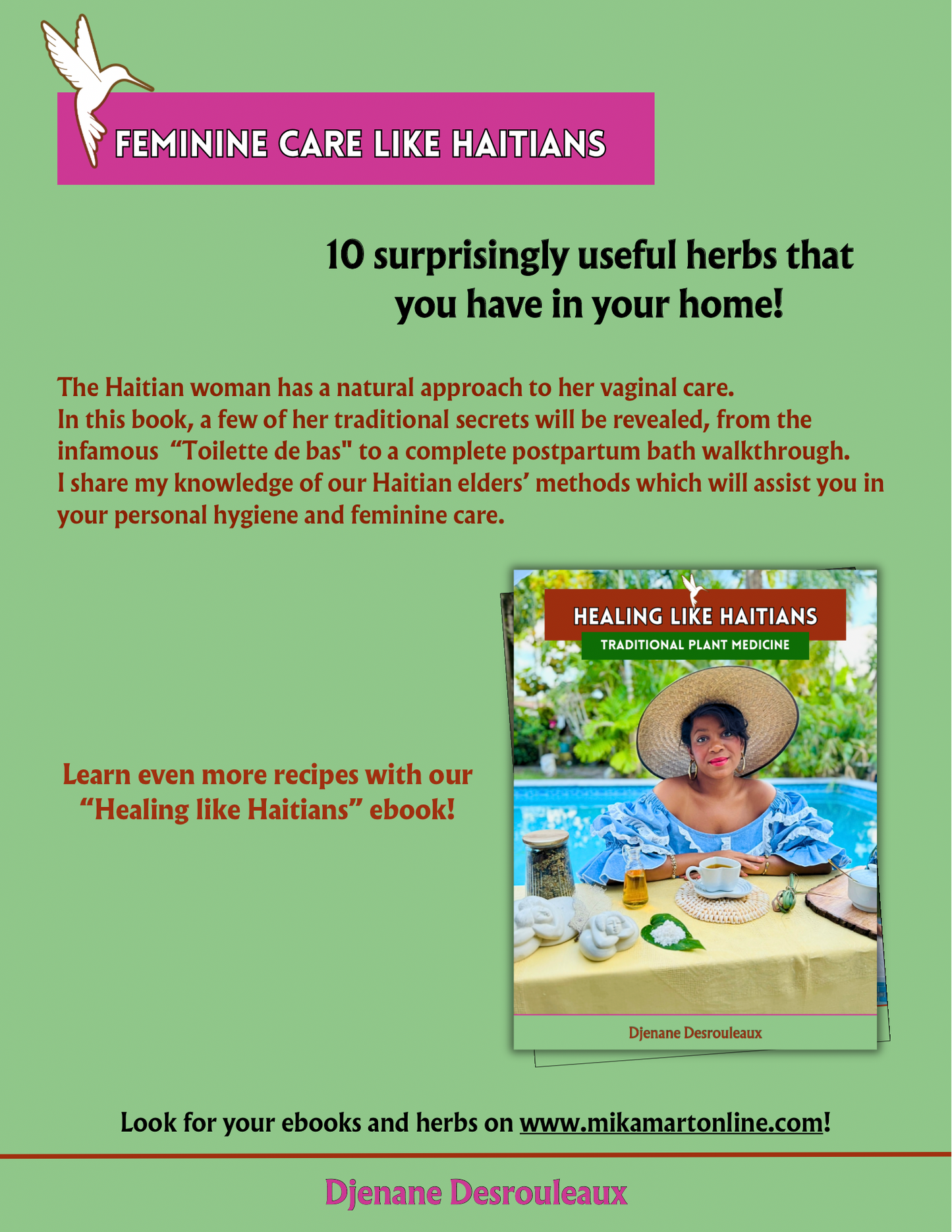 Feminine Care like Haitians