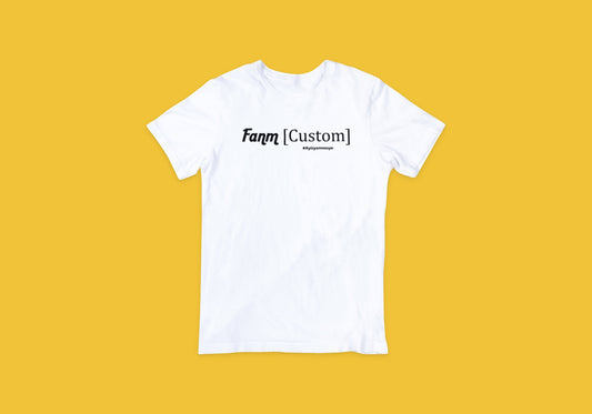 Custom Fanm/Nèg [...] T-shirt